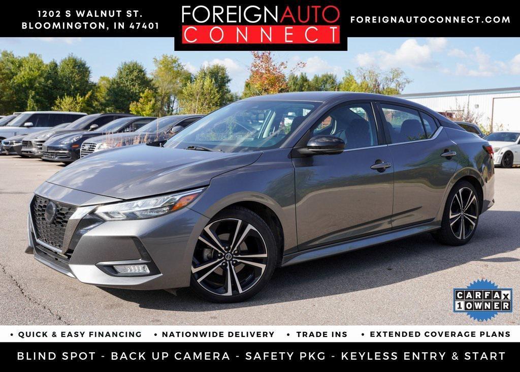 used 2021 Nissan Sentra car, priced at $17,500