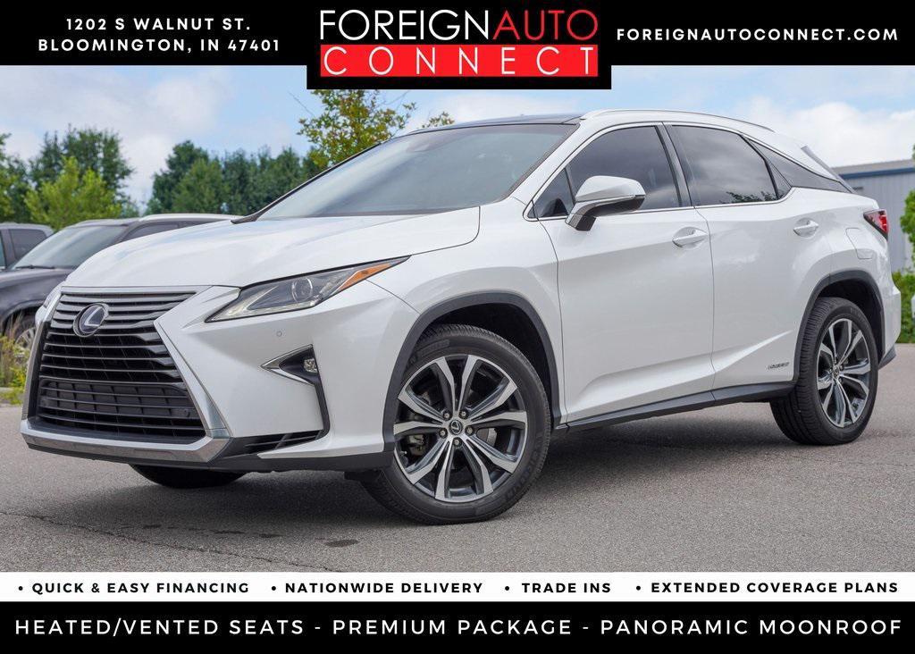 used 2018 Lexus RX 450h car, priced at $31,999