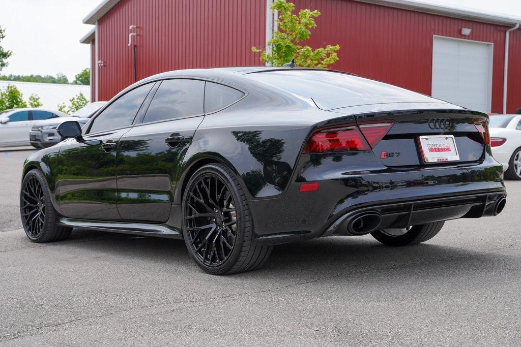 used 2016 Audi RS 7 car, priced at $40,000