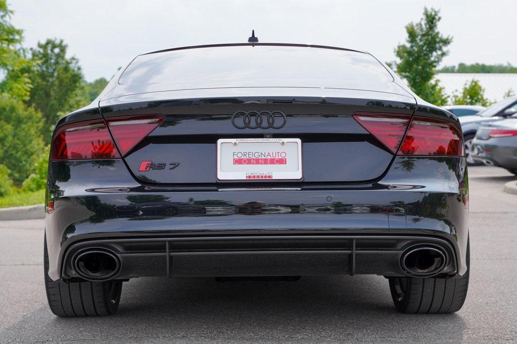used 2016 Audi RS 7 car, priced at $40,000