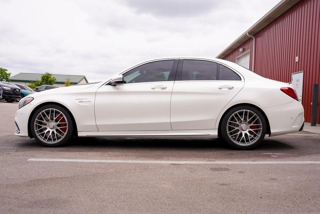 used 2016 Mercedes-Benz AMG C car, priced at $37,900