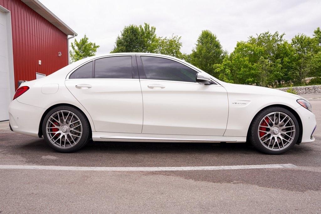 used 2016 Mercedes-Benz AMG C car, priced at $37,900