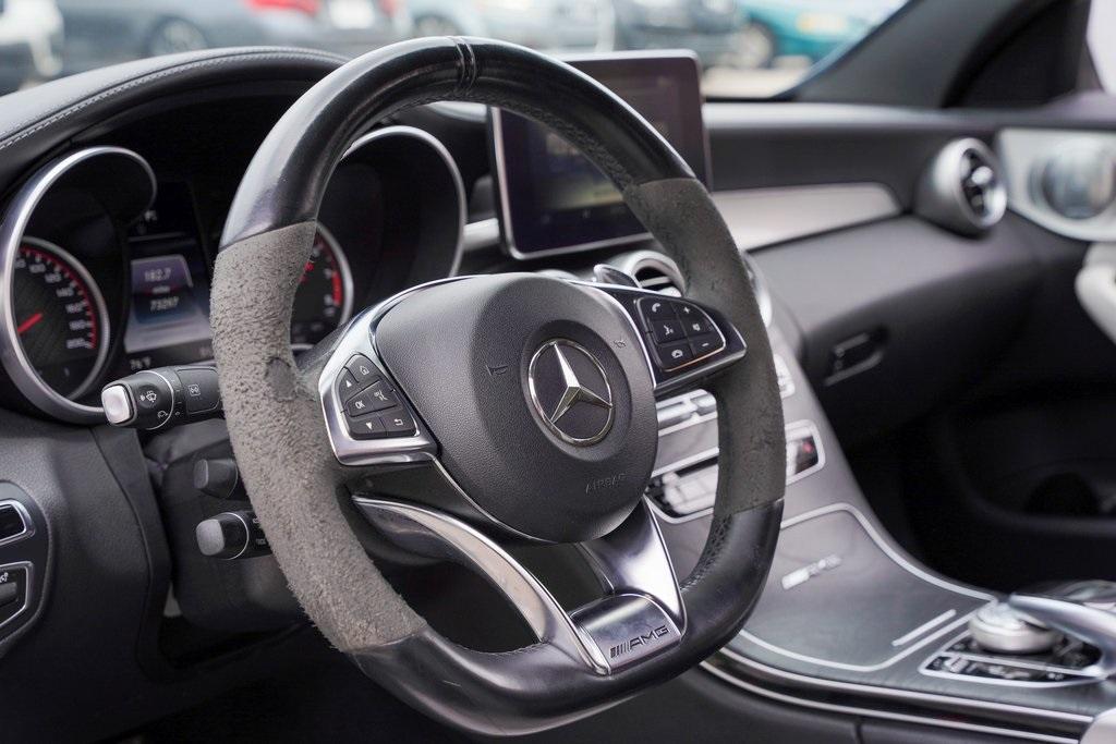 used 2016 Mercedes-Benz AMG C car, priced at $37,900