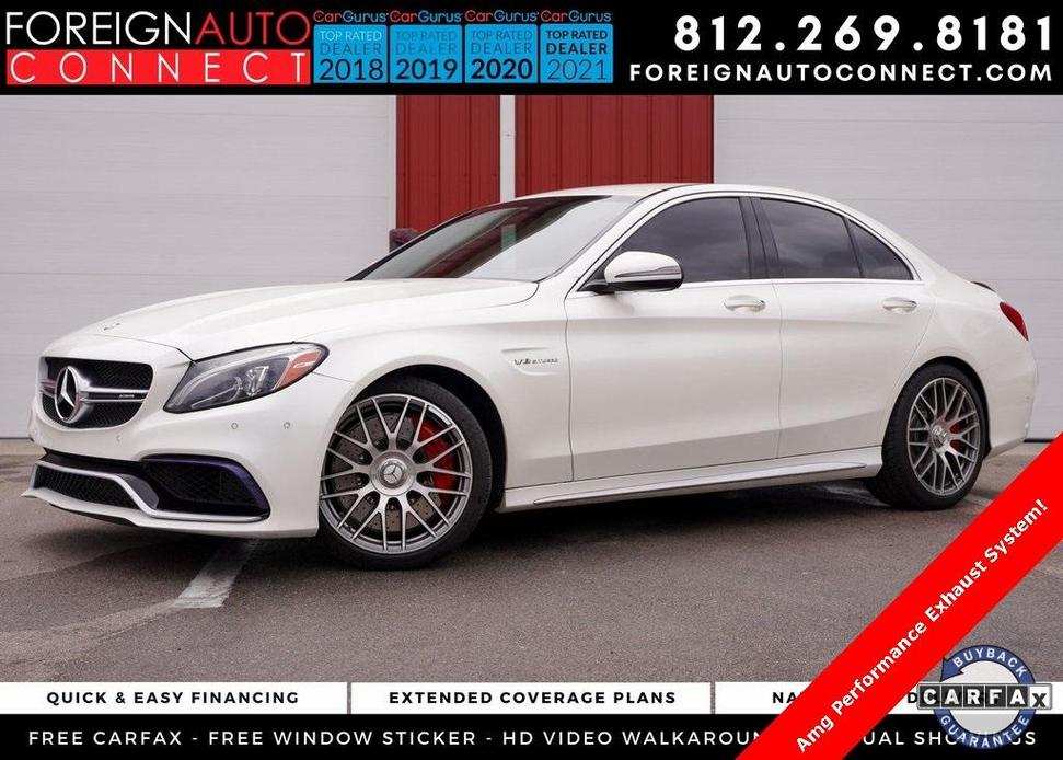 used 2016 Mercedes-Benz AMG C car, priced at $37,900