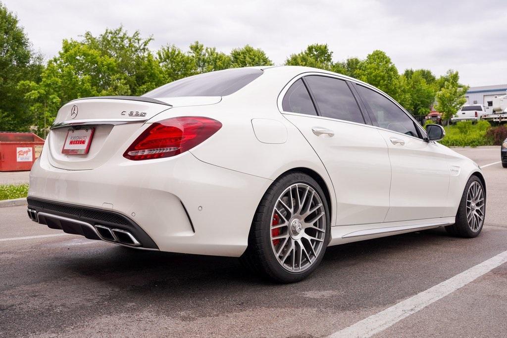 used 2016 Mercedes-Benz AMG C car, priced at $37,900