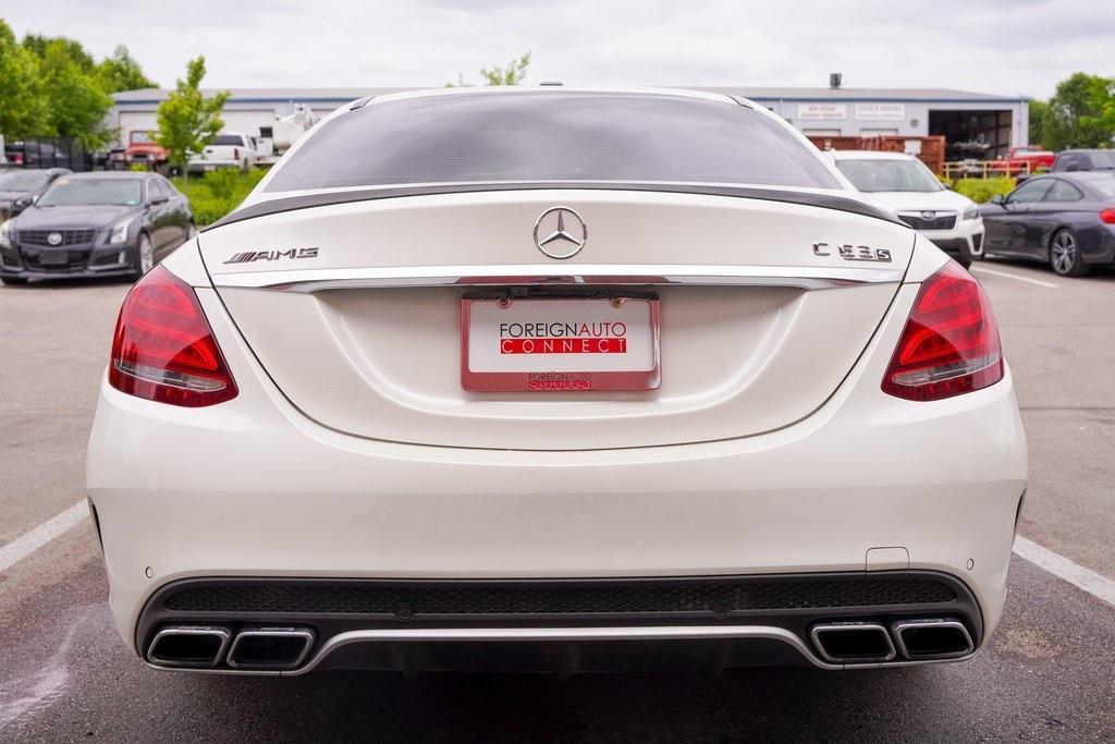 used 2016 Mercedes-Benz AMG C car, priced at $37,900