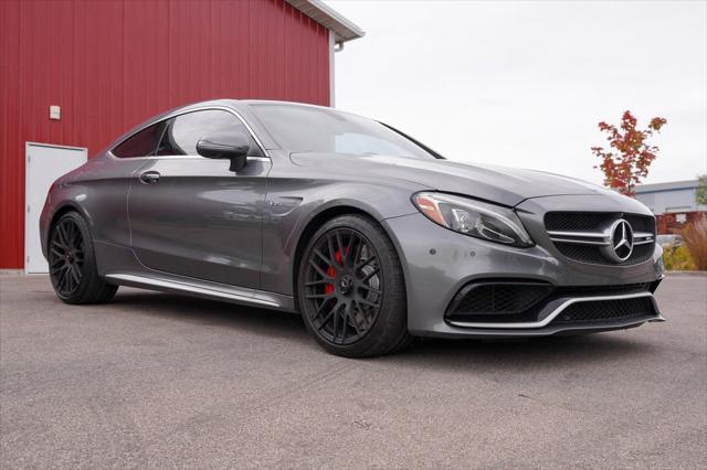 used 2017 Mercedes-Benz AMG C 63 car, priced at $45,850