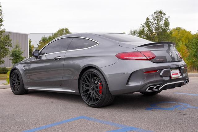 used 2017 Mercedes-Benz AMG C 63 car, priced at $45,850