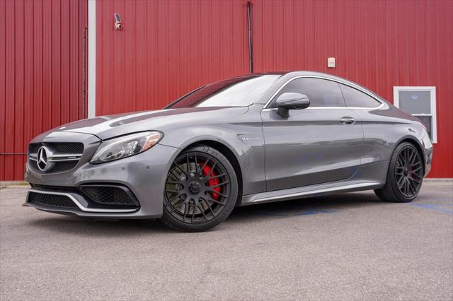 used 2017 Mercedes-Benz AMG C 63 car, priced at $45,850