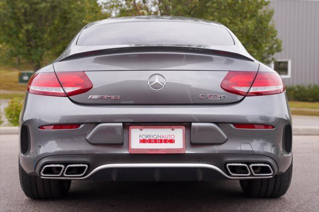 used 2017 Mercedes-Benz AMG C 63 car, priced at $45,850