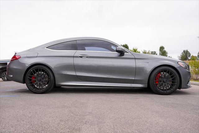 used 2017 Mercedes-Benz AMG C 63 car, priced at $45,850