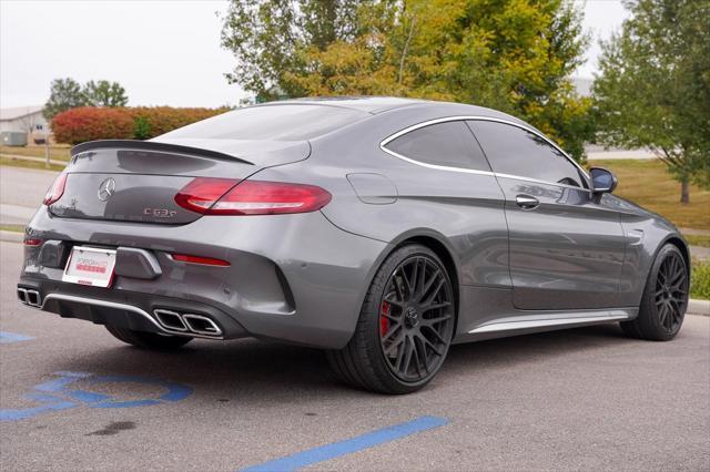 used 2017 Mercedes-Benz AMG C 63 car, priced at $45,850