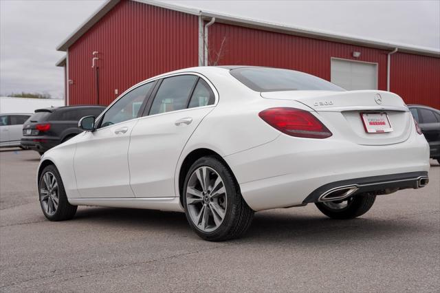 used 2021 Mercedes-Benz C-Class car, priced at $28,999
