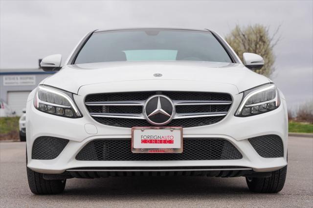 used 2021 Mercedes-Benz C-Class car, priced at $28,999