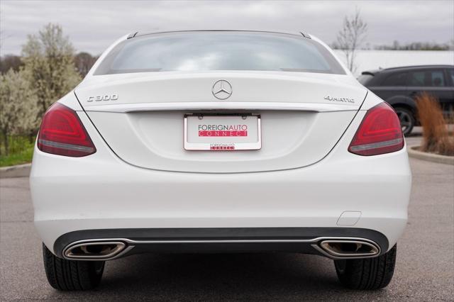 used 2021 Mercedes-Benz C-Class car, priced at $28,999