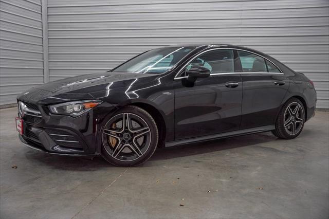 used 2022 Mercedes-Benz AMG CLA 35 car, priced at $38,995