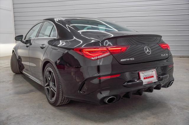 used 2022 Mercedes-Benz AMG CLA 35 car, priced at $38,995