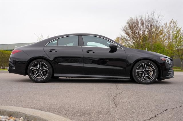 used 2022 Mercedes-Benz AMG CLA 35 car, priced at $37,999