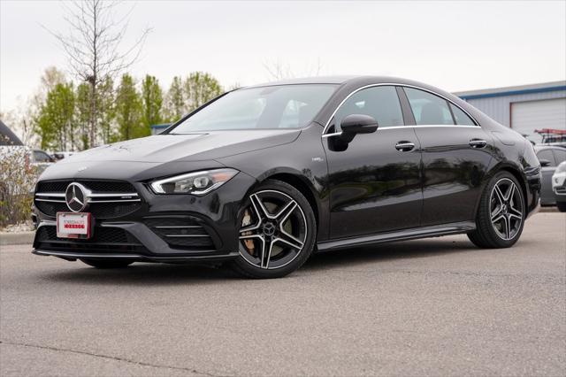 used 2022 Mercedes-Benz AMG CLA 35 car, priced at $37,999
