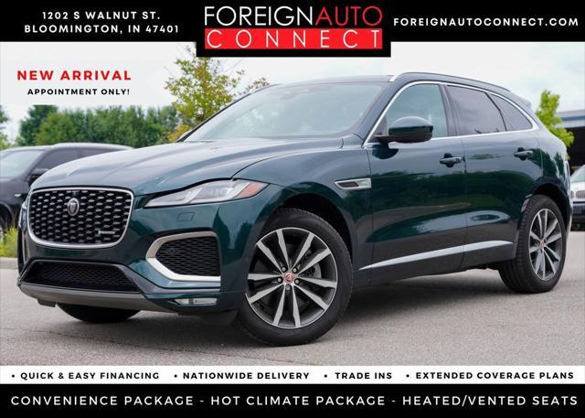 used 2021 Jaguar F-PACE car, priced at $27,900