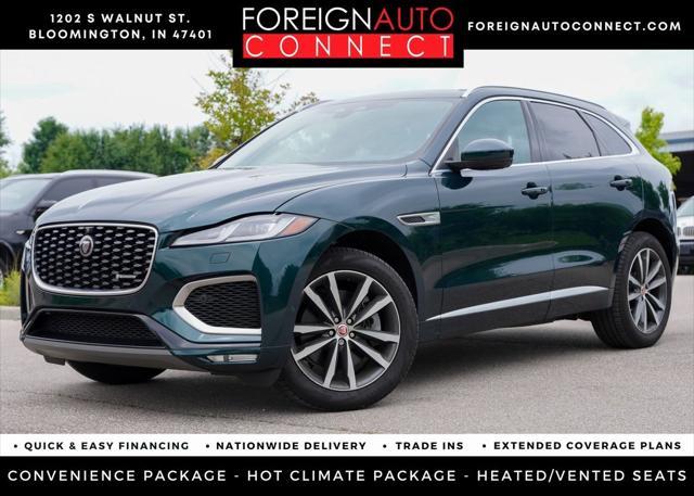 used 2021 Jaguar F-PACE car, priced at $27,900