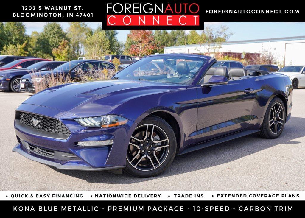 used 2019 Ford Mustang car, priced at $16,500