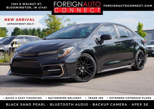 used 2021 Toyota Corolla car, priced at $17,500