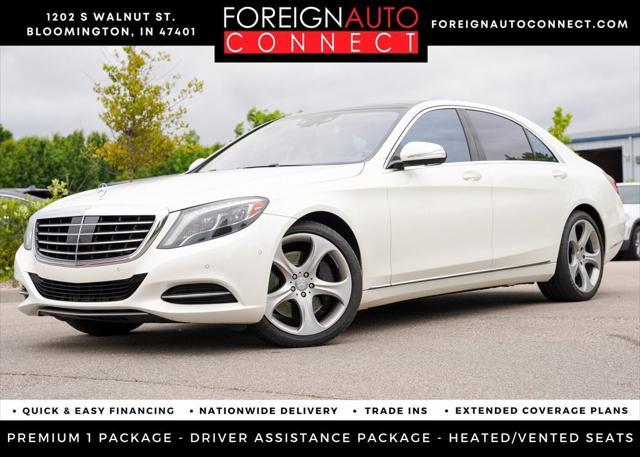 used 2015 Mercedes-Benz S-Class car, priced at $26,500