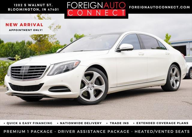 used 2015 Mercedes-Benz S-Class car, priced at $26,750