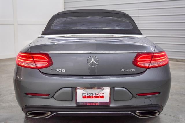 used 2018 Mercedes-Benz C-Class car, priced at $25,000