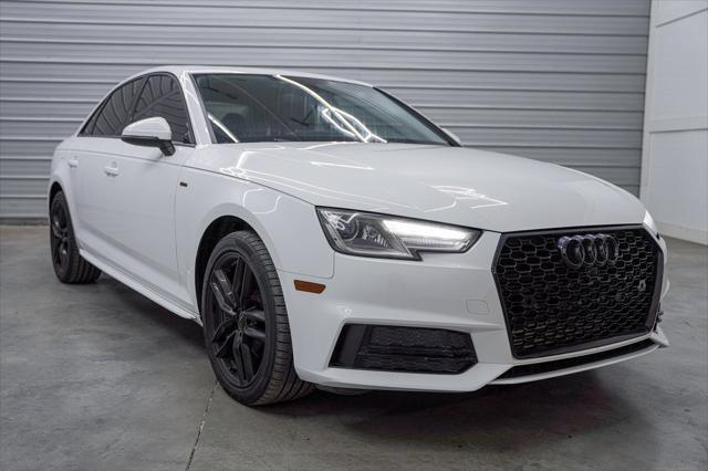 used 2018 Audi A4 car, priced at $19,600