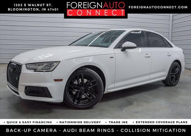 used 2018 Audi A4 car, priced at $19,600