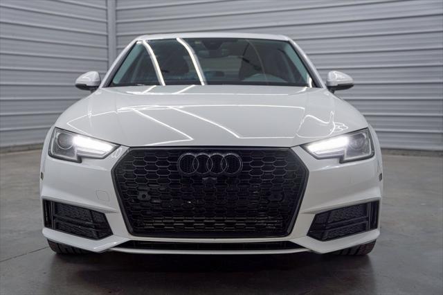 used 2018 Audi A4 car, priced at $19,600