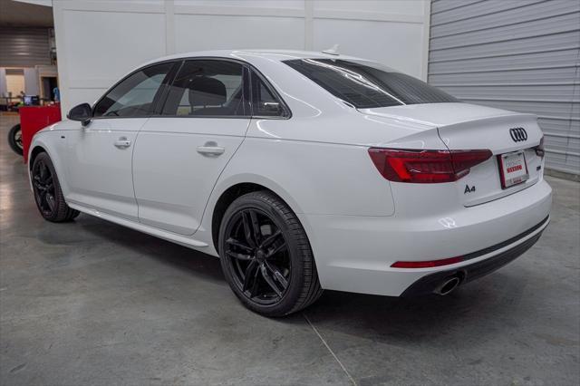 used 2018 Audi A4 car, priced at $19,600