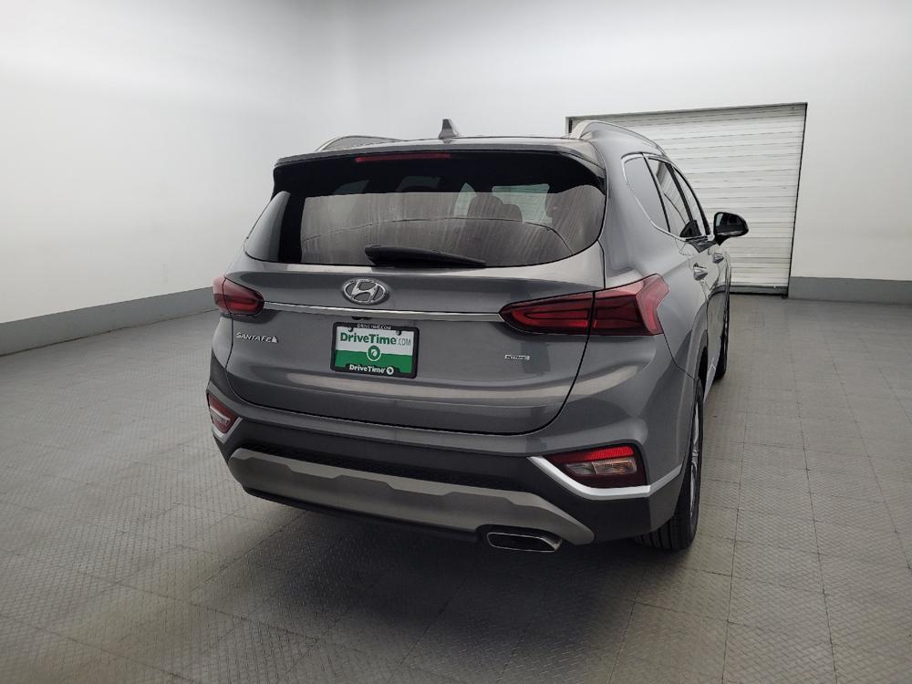 used 2019 Hyundai Santa Fe car, priced at $19,995