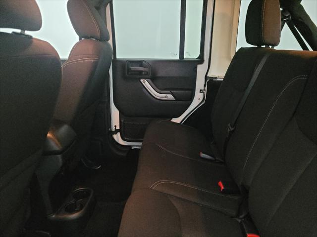 used 2015 Jeep Wrangler Unlimited car, priced at $21,295