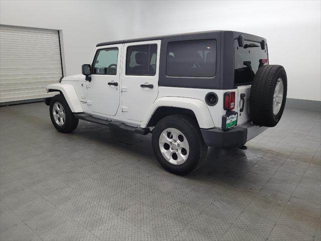 used 2015 Jeep Wrangler Unlimited car, priced at $21,295