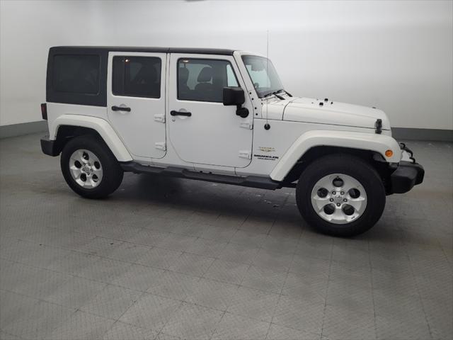 used 2015 Jeep Wrangler Unlimited car, priced at $21,295