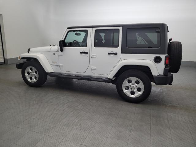 used 2015 Jeep Wrangler Unlimited car, priced at $21,295