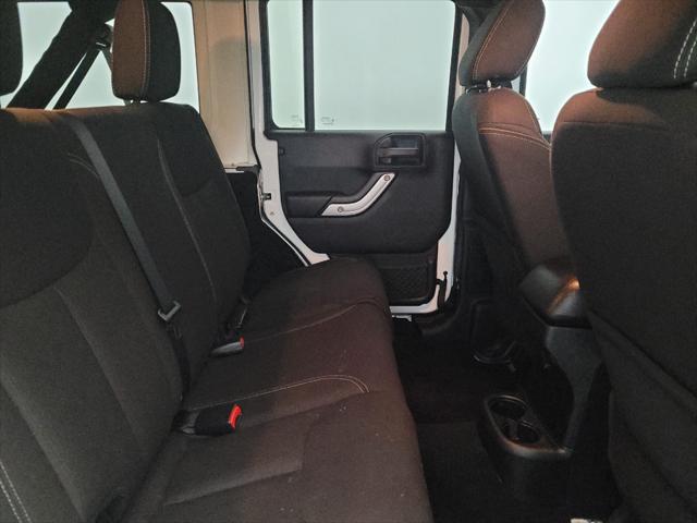 used 2015 Jeep Wrangler Unlimited car, priced at $21,295