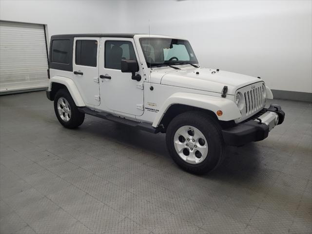 used 2015 Jeep Wrangler Unlimited car, priced at $21,295