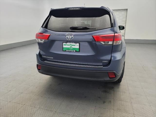 used 2019 Toyota Highlander car, priced at $24,795