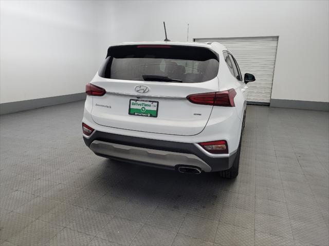 used 2019 Hyundai Santa Fe car, priced at $21,395