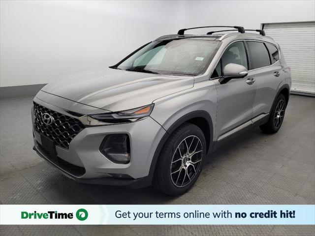 used 2020 Hyundai Santa Fe car, priced at $21,595
