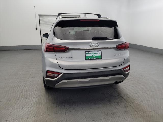 used 2020 Hyundai Santa Fe car, priced at $21,595