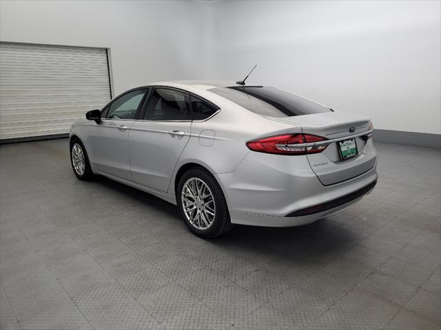 used 2018 Ford Fusion car, priced at $17,195