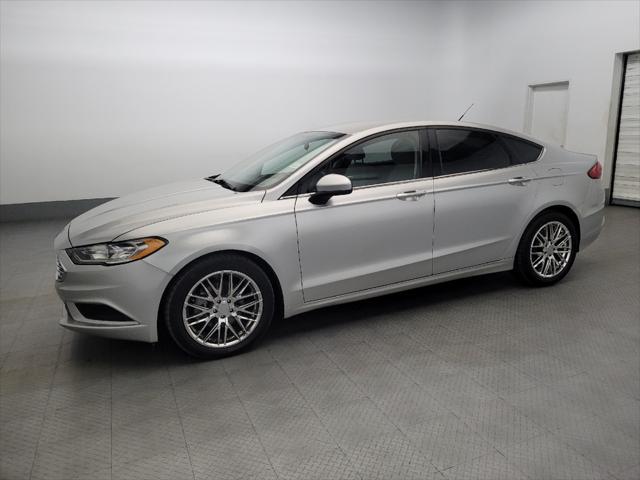 used 2018 Ford Fusion car, priced at $17,195