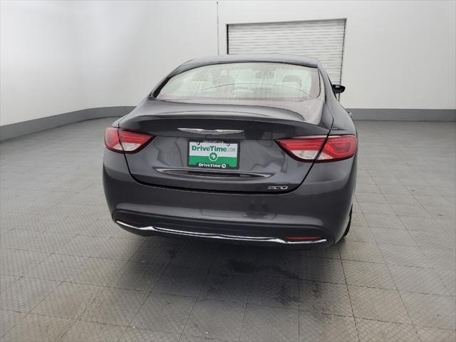 used 2015 Chrysler 200 car, priced at $12,095