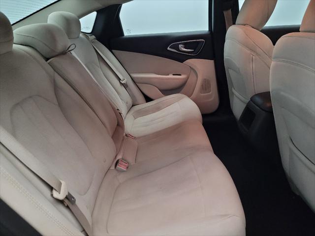 used 2015 Chrysler 200 car, priced at $12,095