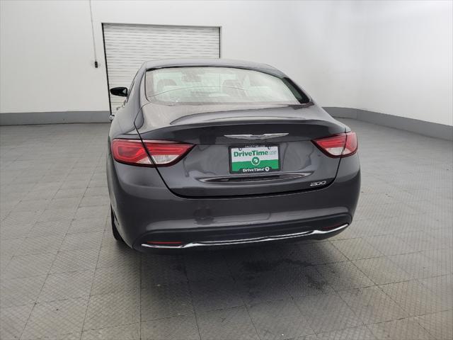 used 2015 Chrysler 200 car, priced at $12,095